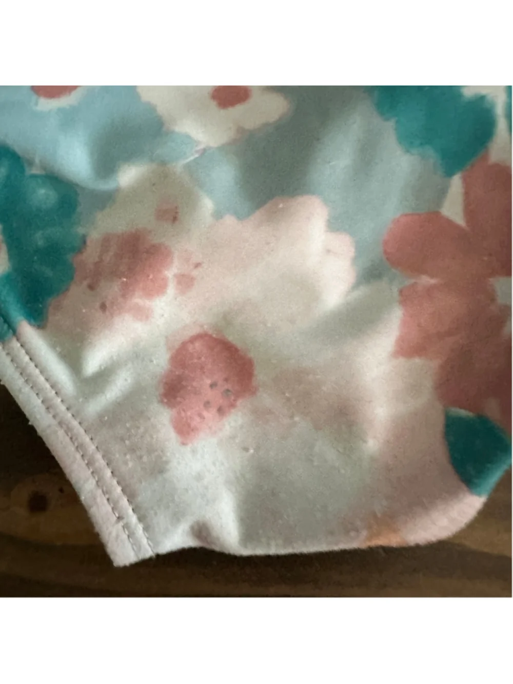 Just One You Carter's Swimsuit Baby 18M Floral Long Sleeve Rash Guard Zip